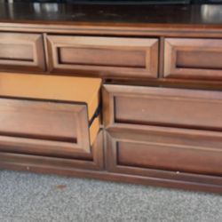 All Wood Chest Of Drawers