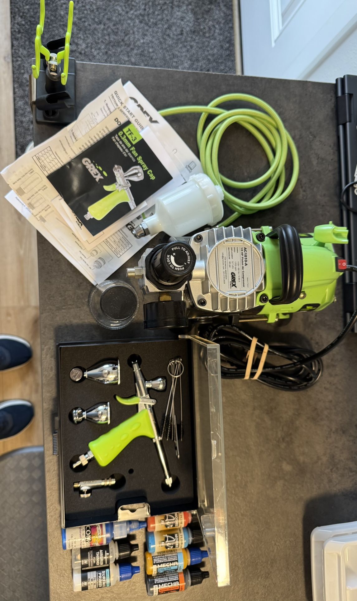 Grex Airbrush Complete Kit