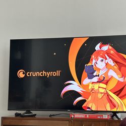 65 in Roku Qled Smart 4k Tv in mint condition.