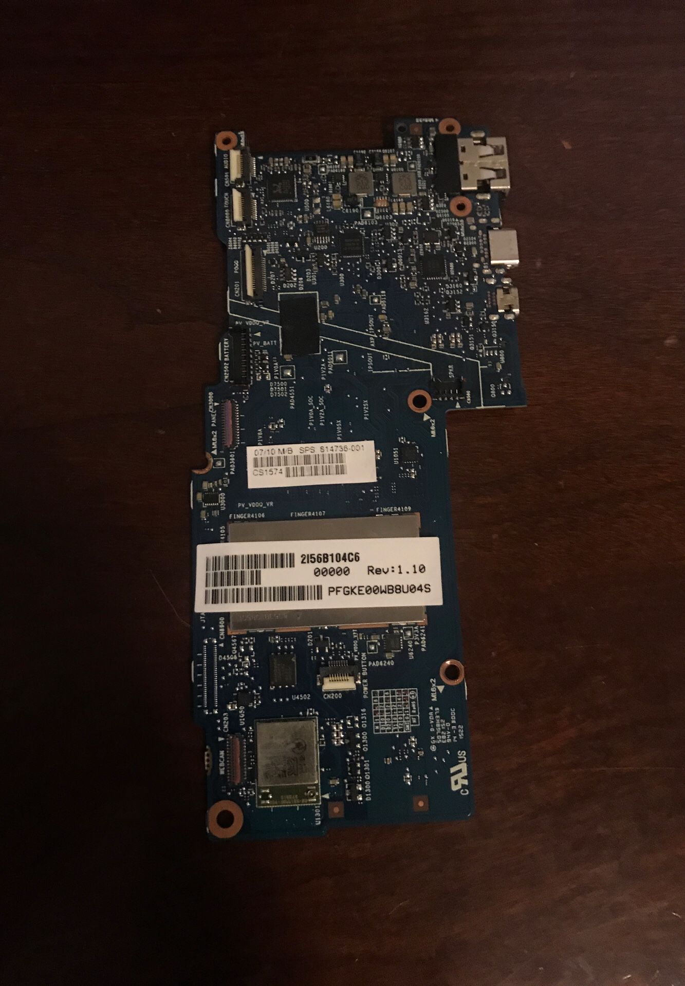 Hp pavilion motherboard