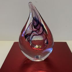 Art Glass Signed Adam Jablonski paperweight