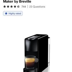Nespresso Essenza Mini Black Coffee Maker 
