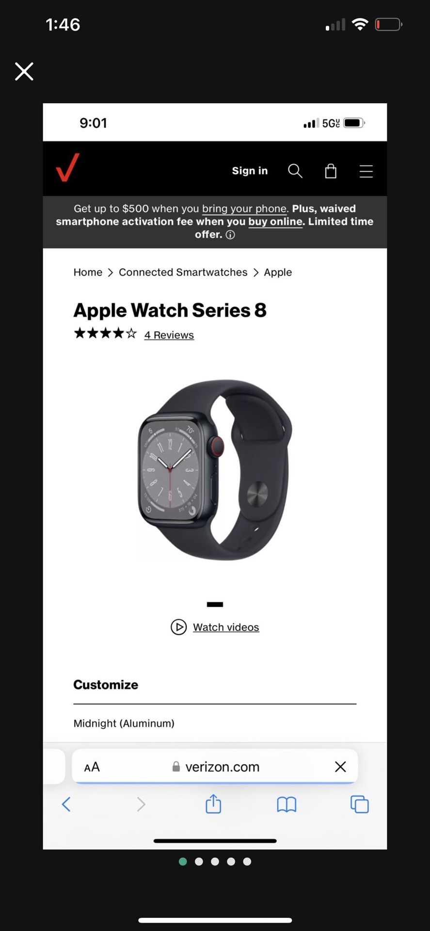 Apple Watch Series 8
