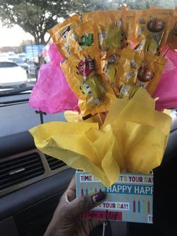 M&Ms Birthday  Bouquet 