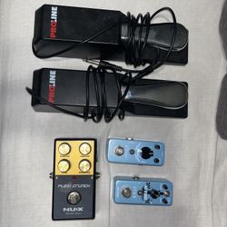 🎶 $50 OBO – Sustain/Guitar Pedal Bundle (Untested, Sold As-Is)