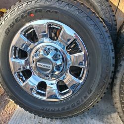 2026 NEW OEM ORIGINAL TAKEOFFS FORD F-250 PLATINUM 20 INCH TIRES BRIDGESTONE ALL-TERRAIN NEW 100 % DOT 4925 $ 1799 