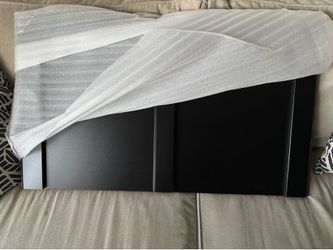 Twin Size Black Wooden Headboard – Open Box, Never Used