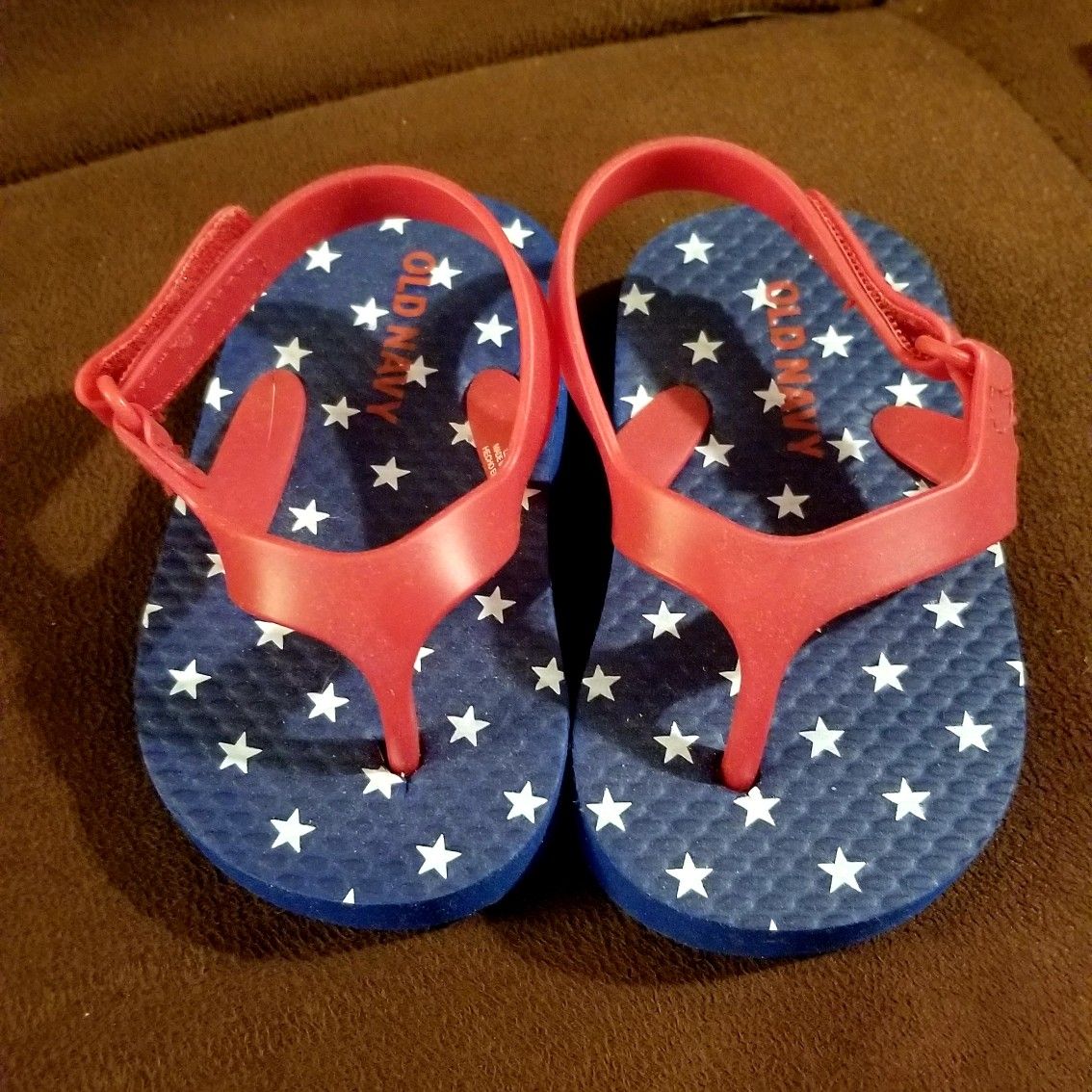 6-12 month fourth of July baby sandals!