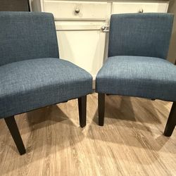 Blue chairs- Set Of 2 