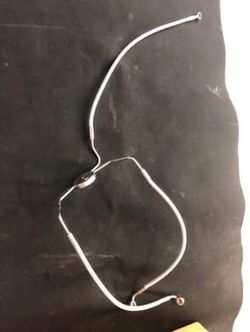 2007 Street Glide Dual Brake Braided Hose like new