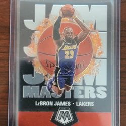 2019-20 Panini Mosaic Lebron James Jam Masters