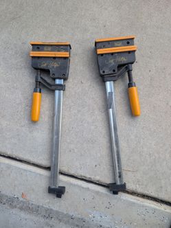 Wood jaw clamps