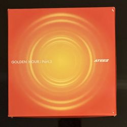 Ateez Golden Hour: Part 3 Album + Inclusions *SIGNED*