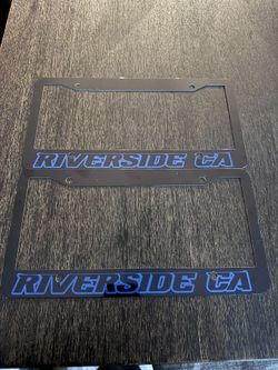 Custom License Plate Frame