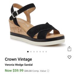Crown Vintage Veronia Wedge Sandal