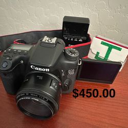 Canon 70d 50 mm Lens $450.00