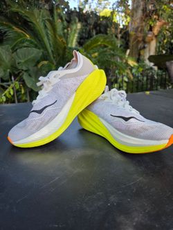 Saucony Running Sneakers White Neon Yellow