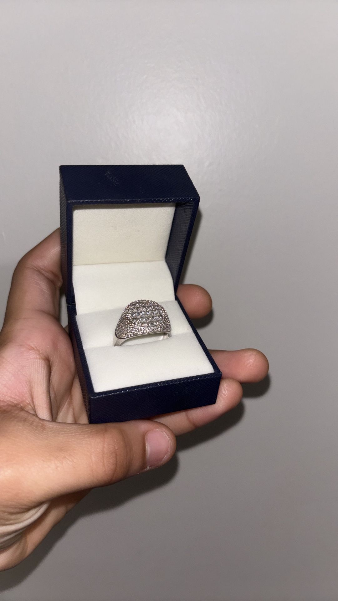 925 Silver Moissanite Ring