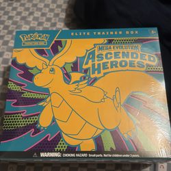 Brand New Factory Sealed! Pokemon TCG Mega Evolution 2.5 Ascended Heroes Elite Trainer Box ETB