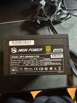 PC Desktop Power Supply Unit PSU 600W