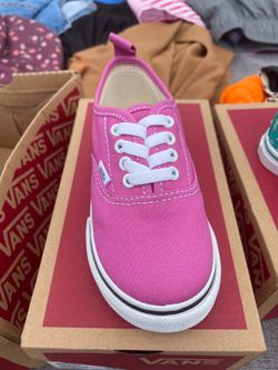 Pink vans shoes brand new