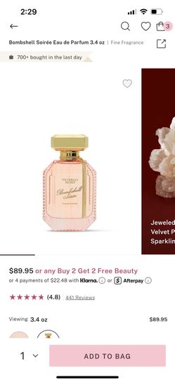 Bombshell Soirée Eau de Parfum 3.4 oz 