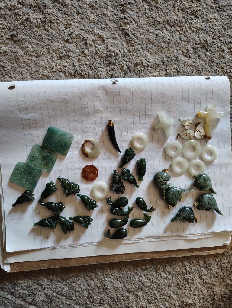 Real Jade Necklace Pendents