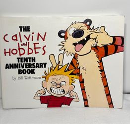 The Calvin and Hobbes Tenth Anniversary Book Bill Watterson 1995 Paperback