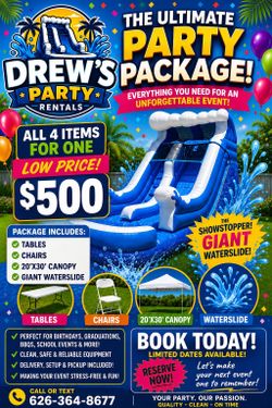 Waterslide package
