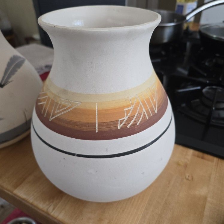 Navajo Pottery Vases (2)