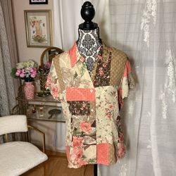 Vintage Cottage Core Top