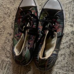 Plant Patterned Converse Woman’s 7