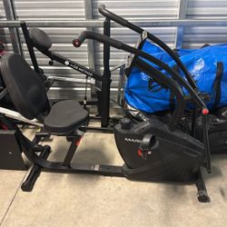 Marcy Pro Recumbent Bike Like New Barely Used