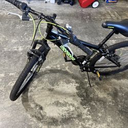 Mongoose Excursion Mountain Bike, 24" Wheels, 21 Speeds
