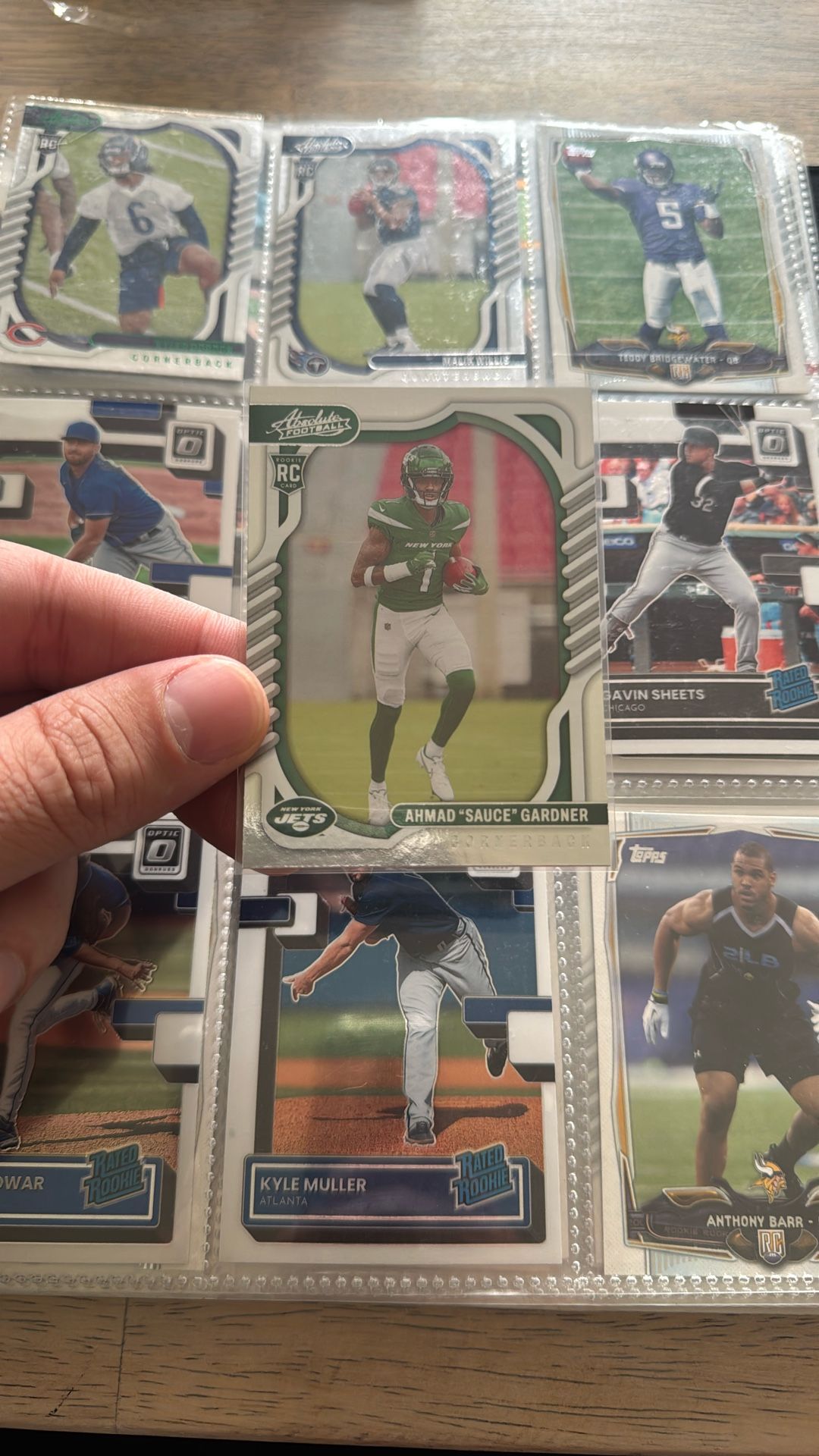 Ahmed Sauce Gardner New York Jets rookie card