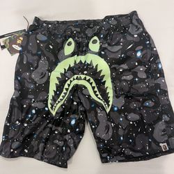 Bape Space Camo Swim Shorts