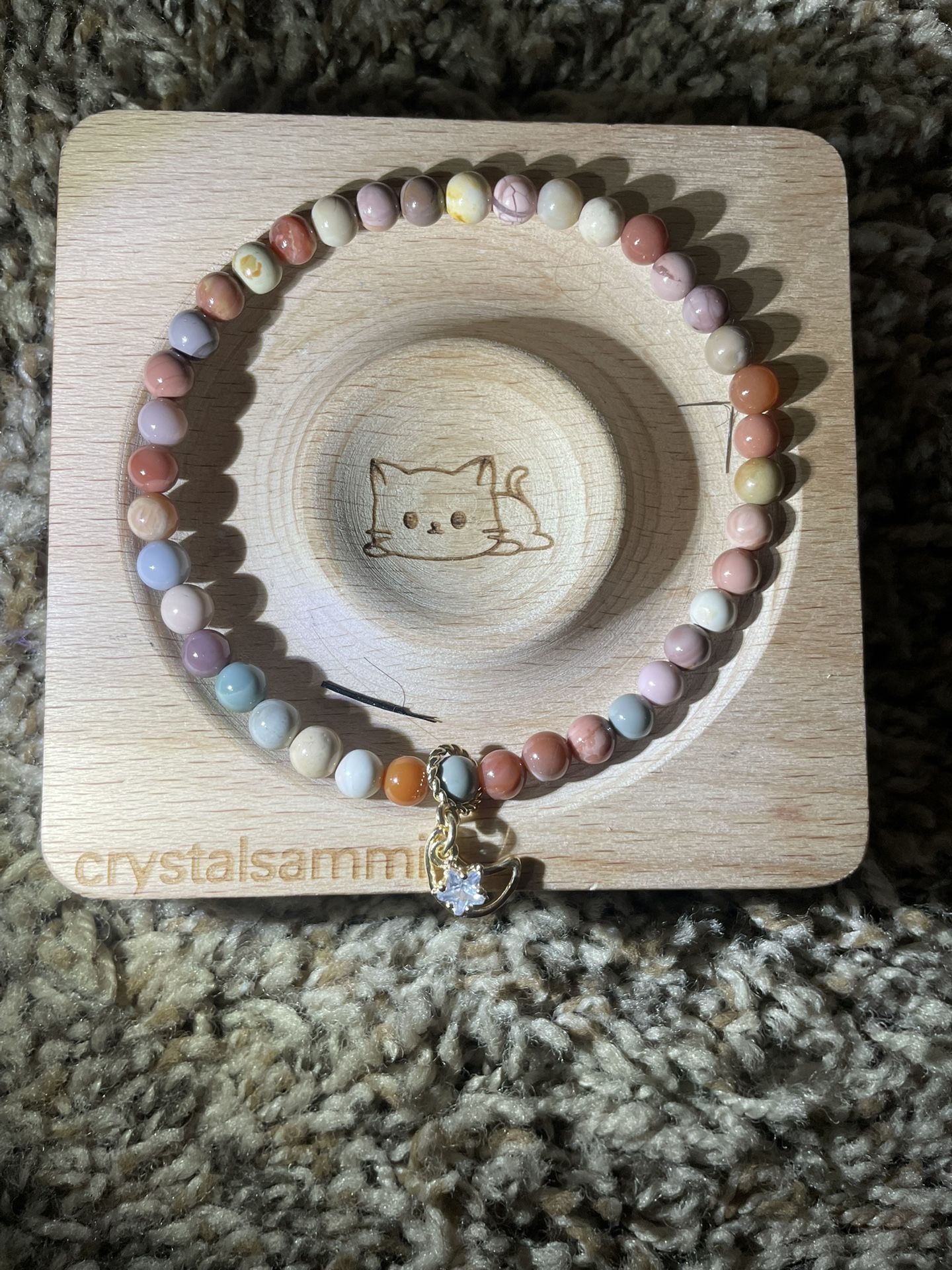 Alashan bead anklet