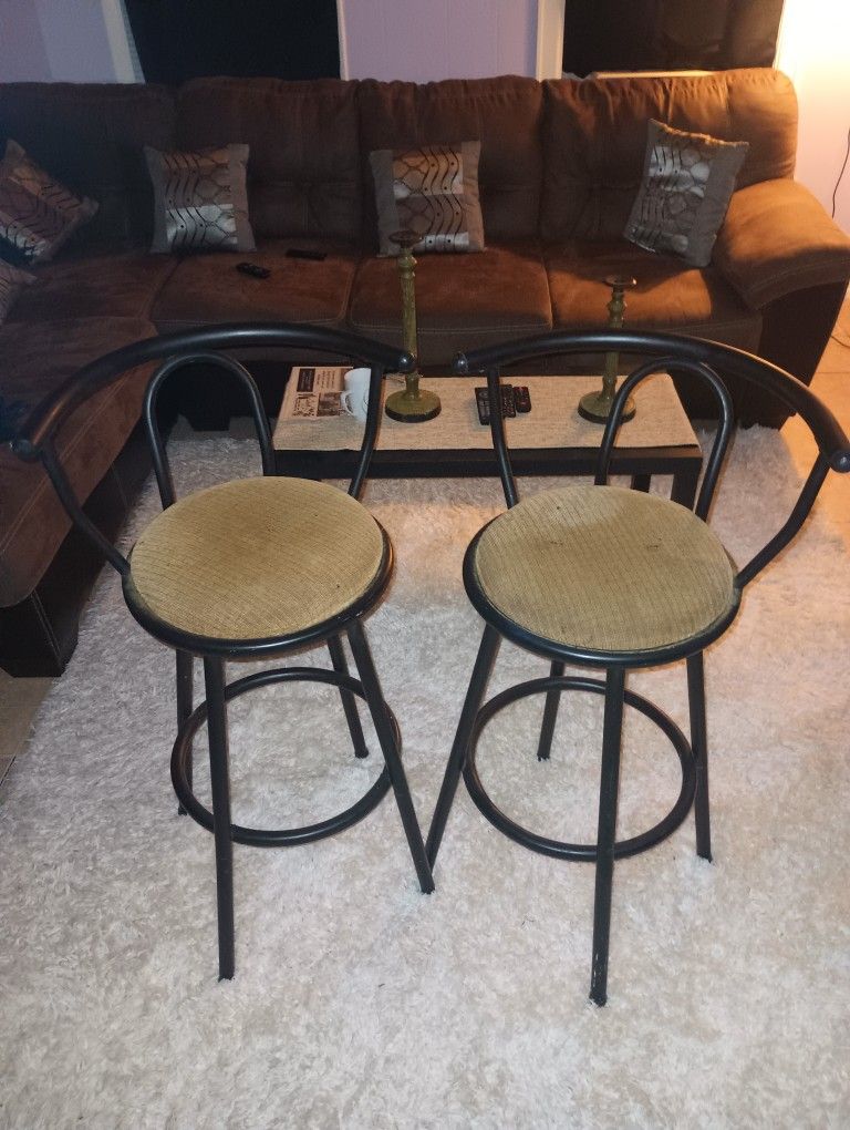 2 Bar Stools $50
