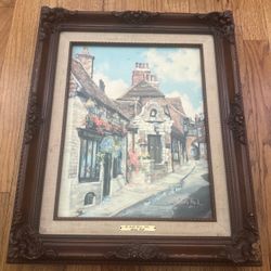 Marty Bell "Ye Olde Bell, Rye" Framed Print 1991