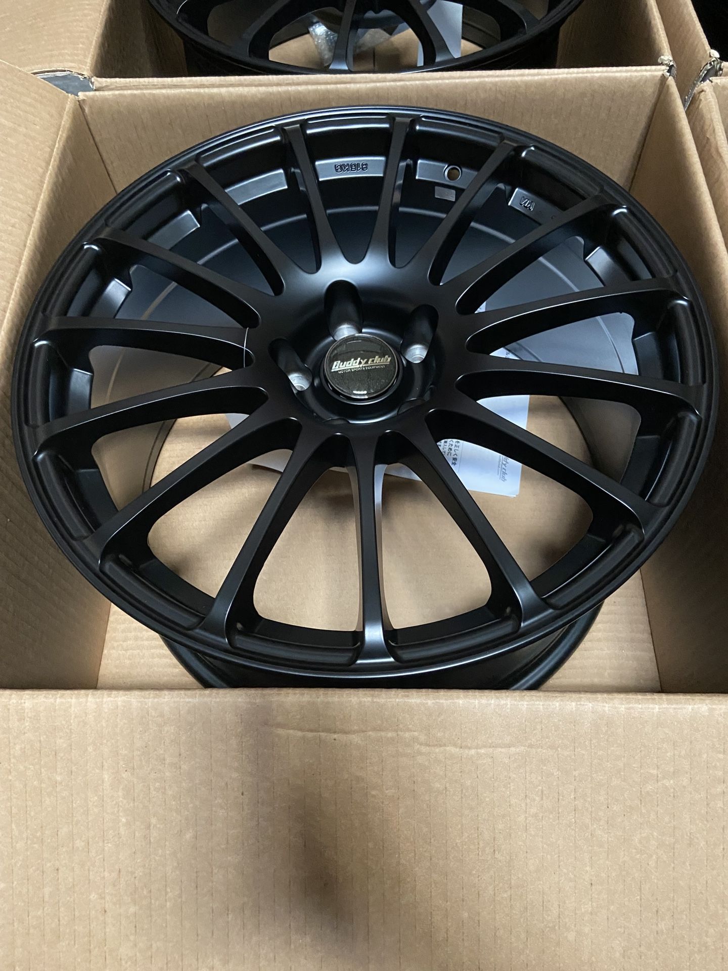 Black Buddy Club P1 Wheels