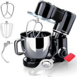Stand Mixer 6.8Qt. 6-Speed 660W Tilt-Head Kitchen Electric Food Mixer