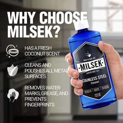 Set of Stainless Steel Cleaner 12 oz