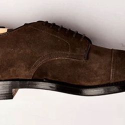 Men's Florsheim Dark Brown Suede Dress Shoes Size 