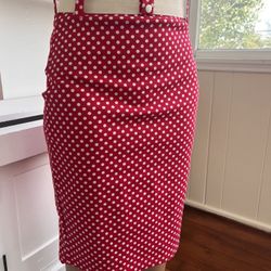 Rockabilly Style, Polkadot Pencil Skirt