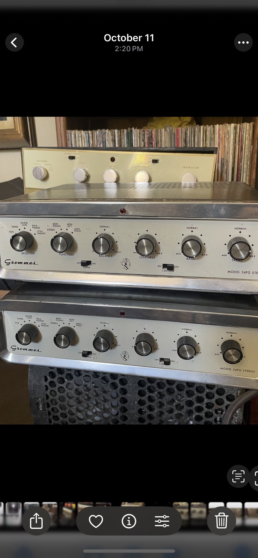 Grommes Vintage Tube Amplifier