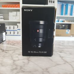 Sony FE 16-35mm F2.8 G Master 