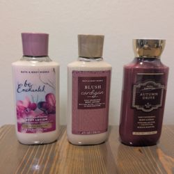 Bath & Body Works Lotions