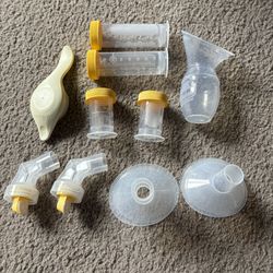 Manual Hand Breast Pump And Collapsible Bin 