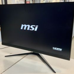MSI Optix G271 27 Inch LCD Monitor Display Screen Gaming Game Gamers Entertainment Portable Electronic Video Editing Multitasking