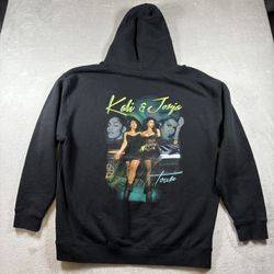 2019 Kali Uchis Jorja Smith Tour Hoodie Pullover Men's Size 2XL Black #1469